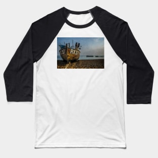 Hastings Fishing Boat On The Stade Baseball T-Shirt